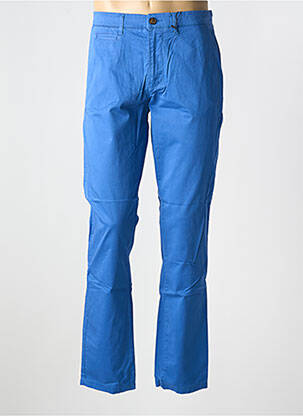 Pantalon chino poches bleu HERO SEVEN homme