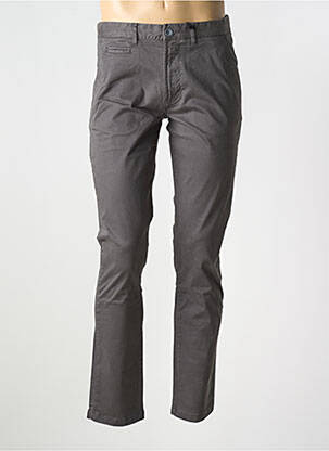 Pantalon chino poches gris HERO SEVEN homme