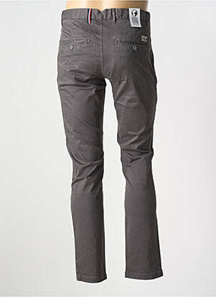 Pantalon chino poches gris HERO SEVEN homme