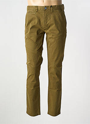 Pantalon chino poches vert HERO SEVEN homme