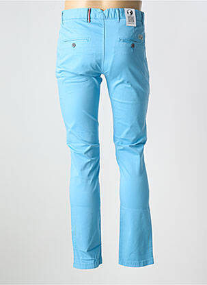 Pantalon chino poches bleu HERO SEVEN homme