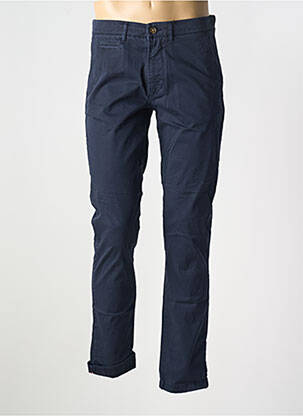 Pantalon chino bleu fonce HERO SEVEN pour homme
