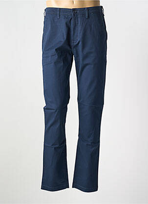 Pantalon chino bleu LEE pour homme