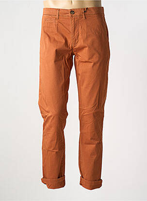 Pantalon chino marron HERO SEVEN pour homme
