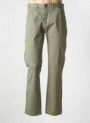 Pantalon chino vert HERO SEVEN pour homme seconde vue