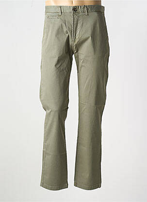 Pantalon chino vert HERO SEVEN pour homme