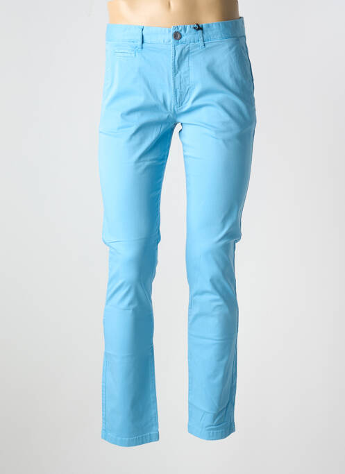 Pantalon chino poches bleu HERO SEVEN homme