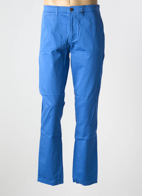 Pantalon chino bleu HERO SEVEN pour homme