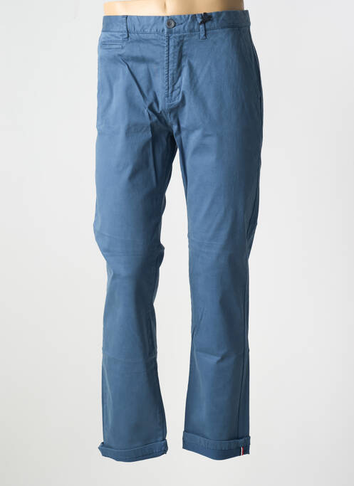 Pantalon chino bleu HERO SEVEN pour homme