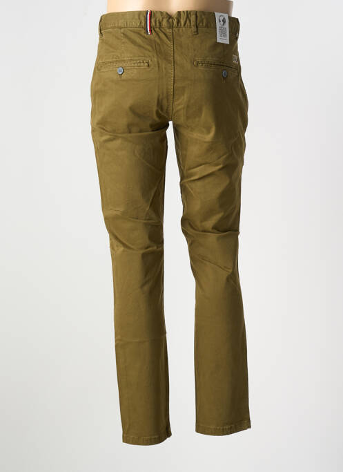 Pantalon chino vert HERO SEVEN pour homme