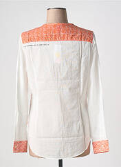 Blouse orange CAPTAIN TORTUE pour femme seconde vue
