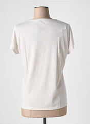 T-shirt beige CAPTAIN TORTUE pour femme seconde vue