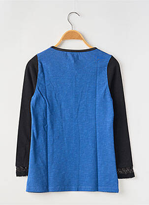 T-shirt manches longues manches longues bleu CAPTAIN TORTUE femme