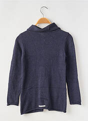 Gilet manches longues bleu CAPTAIN TORTUE pour fille seconde vue