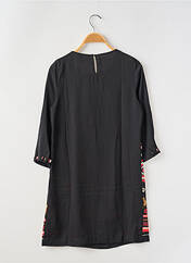 Robe courte noir CAPTAIN TORTUE pour femme seconde vue