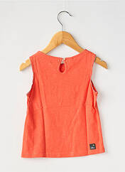 Top orange CAPTAIN TORTUE pour fille seconde vue