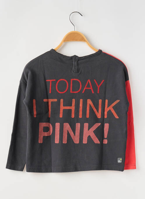 Sweat-shirt rose CAPTAIN TORTUE pour fille