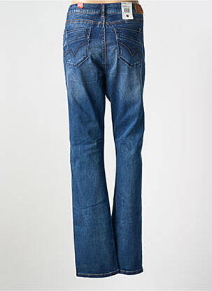 Jeans coupe slim stretch taille normale bleu TIMEZONE femme