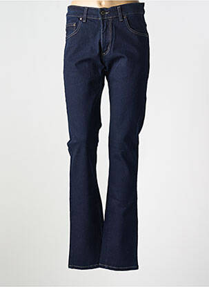 Jeans coupe slim tissage brut taille normale bleu OLD TAYLOR femme