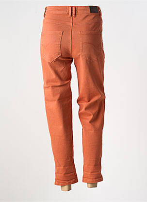 Jeans coupe slim stretch taille haute orange FREEMAN T.PORTER femme