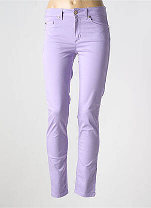 Jeans skinny taille normale taille normale violet LIU JO femme