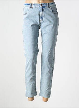 Jeans coupe slim stretch taille normale bleu EVA KAYAN femme