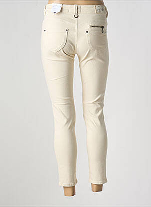Jeans skinny stretch taille basse beige FREEMAN T.PORTER femme