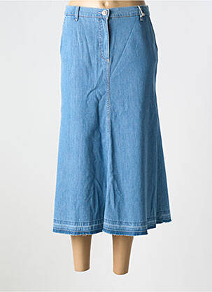 Jupe longue taille normale bleu BETTY BARCLAY femme
