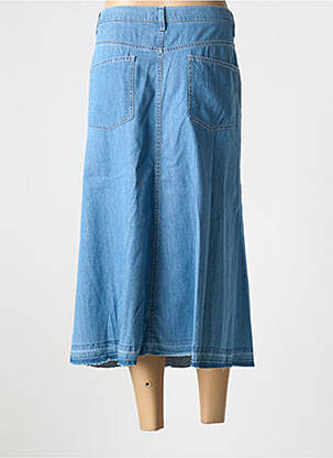 Jupe longue taille normale bleu BETTY BARCLAY femme