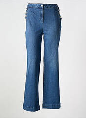Jean coupe flare bleu EVA KAYAN pour femme seconde vue
