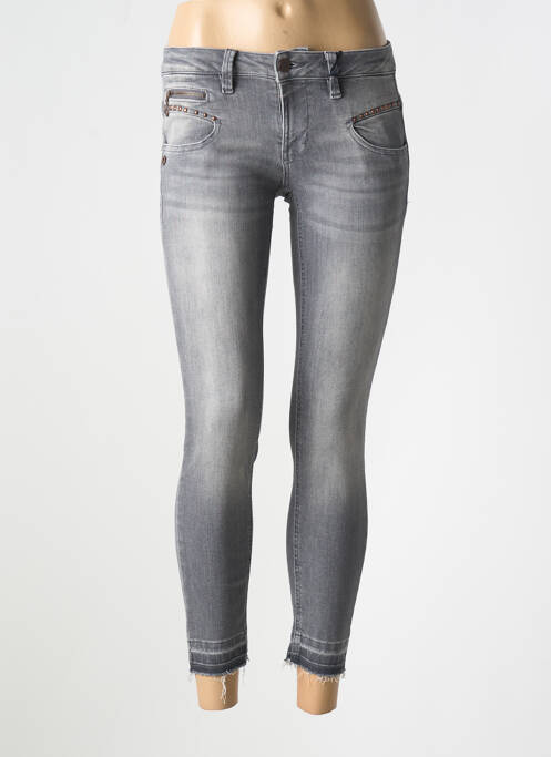 Jeans skinny gris FREEMAN T.PORTER pour femme