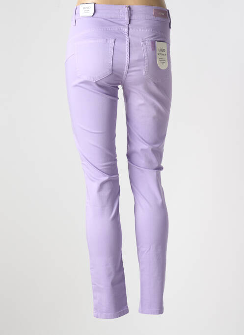 Jeans skinny violet LIU JO pour femme