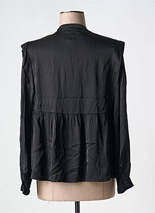 Chemisier coupe cintrée manches longues noir PAKO LITTO femme