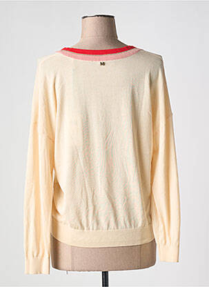 Pull col v manches longues beige LOLA CASADEMUNT femme