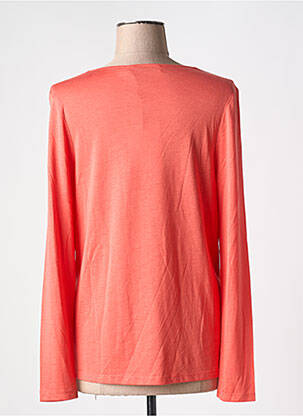 T-shirt manches longues manches longues orange LA FEE MARABOUTEE femme