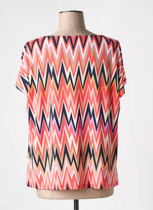 Top stretch manches courtes orange BETTY BARCLAY femme