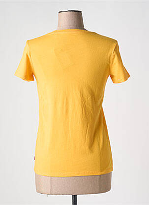 T-shirt sérigraphie floquée manches courtes orange LEVI'S femme