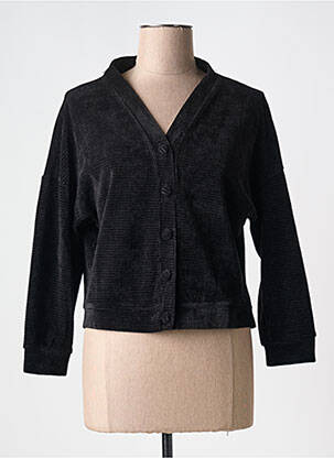 Veste casual coupe cintrée noir DAPHNEA femme