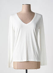 T-shirt blanc DAPHNEA pour femme seconde vue