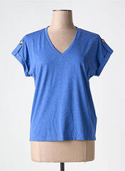 T-shirt bleu GARCIA pour femme seconde vue