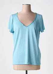 T-shirt bleu LPB pour femme seconde vue