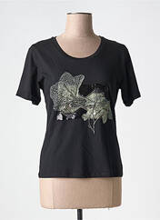 T-shirt noir EVA KAYAN pour femme seconde vue