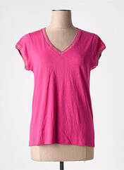 T-shirt rose LA FEE MARABOUTEE pour femme seconde vue