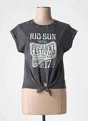 T-shirt gris GARCIA pour fille seconde vue