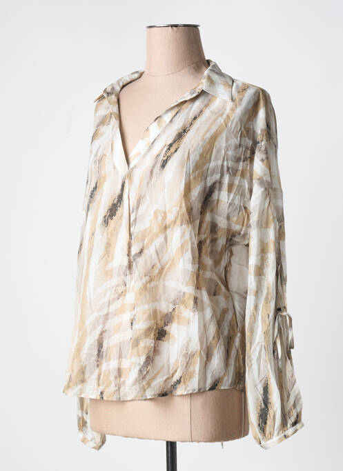 Blouse marron EVA KAYAN pour femme