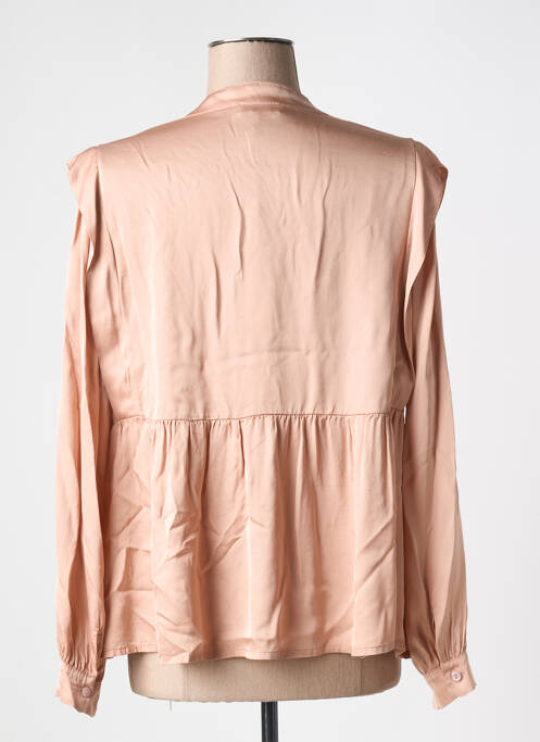 Chemisier coupe cintrée manches longues orange PAKO LITTO femme