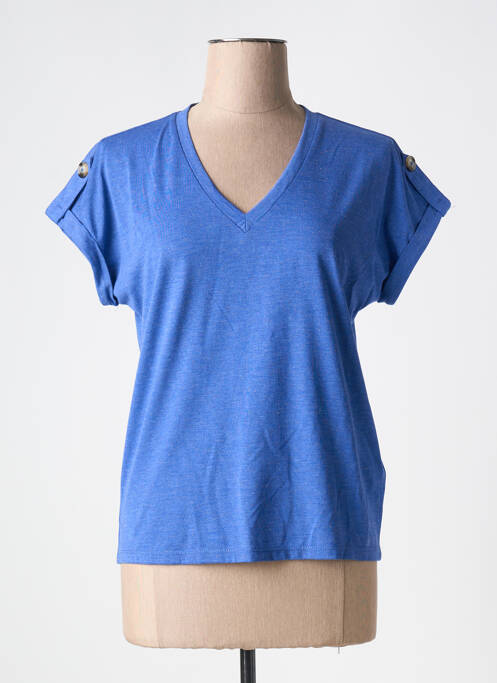 T-shirt bleu GARCIA pour femme