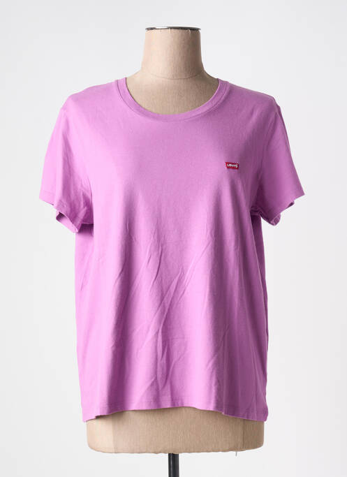 T-shirt violet LEVIS femme