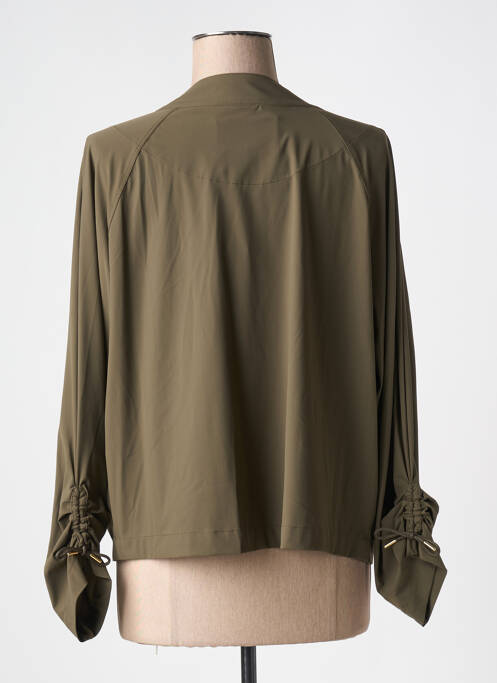 Veste casual vert EVA KAYAN pour femme