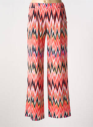 Pantalon large tissage popeline taille normale rouge BETTY BARCLAY femme
